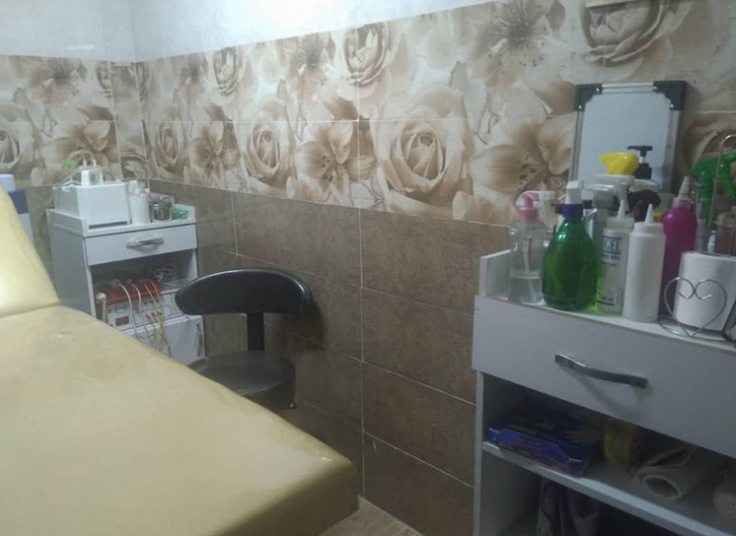 ماساژ صورت و گردن ساچلی