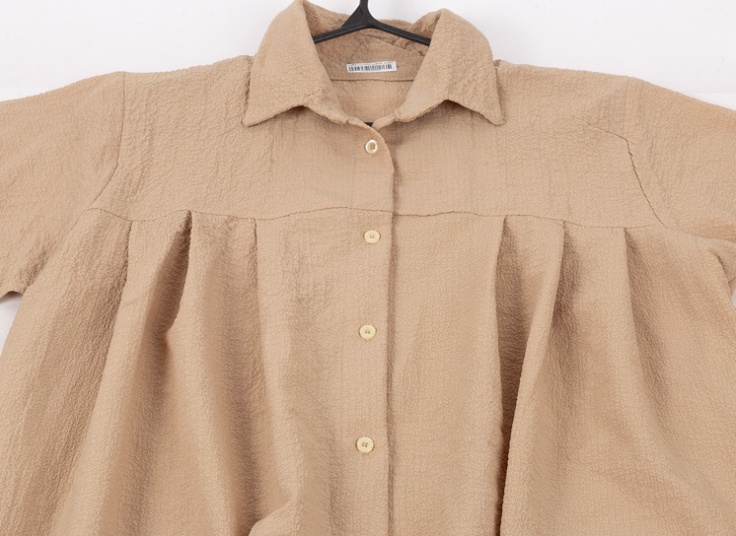 شومیز مانتویی پیله دار