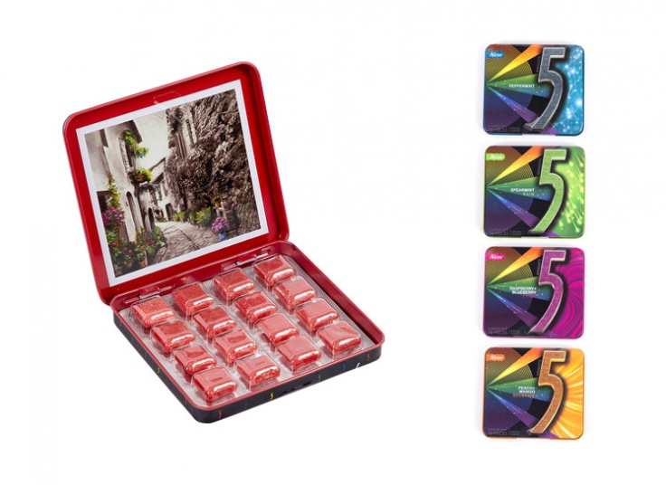 آدامس Five جعبه فلزی