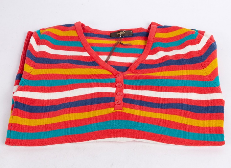 بلوز بافت راه راه MOOZEH