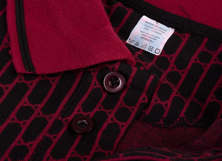 پولوشرت مردانه طرحدار bicolor