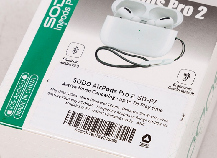 هدفون بلوتوثی SODO AirPods Pro 2