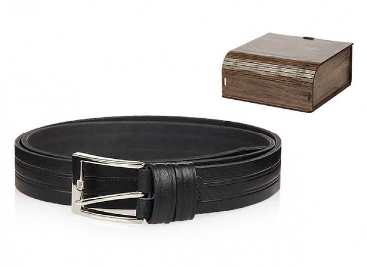 کمربند مردانه چرم طبیعی