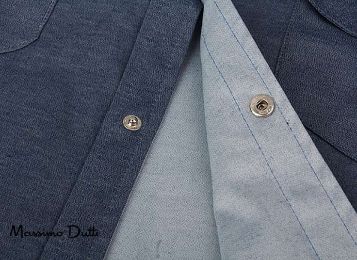 پیراهن جین مردانه Massimo Dutti