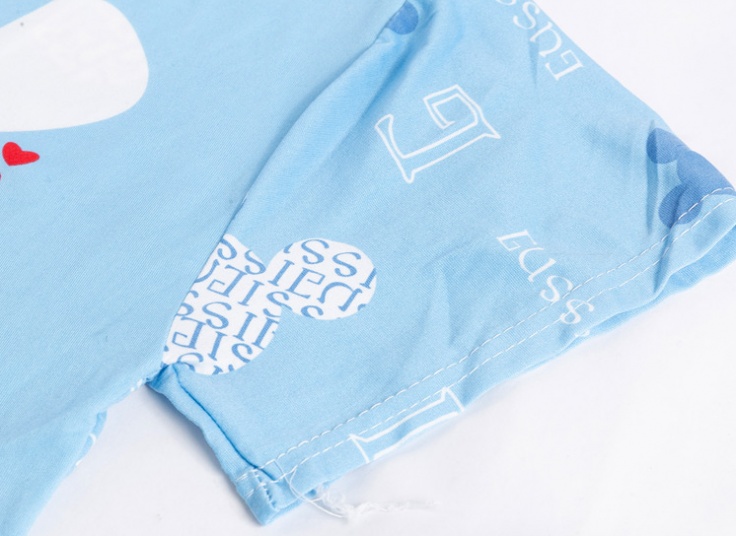 ست تیشرت شلوارک طرحدار