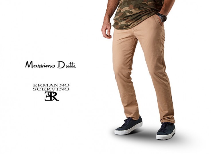 شلوار کتان مردانه Massimo Dutti
