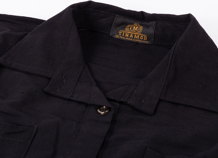 مانتو شومیزی ساده مدل 22831