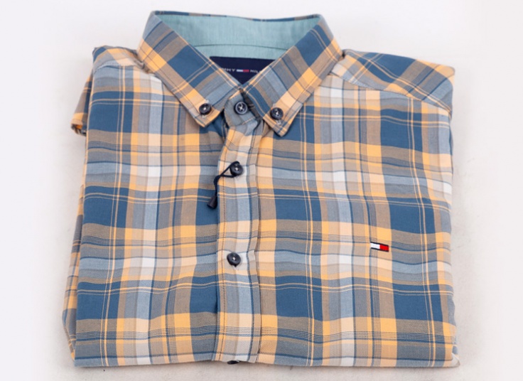 پیراهن چهارخانه مردانه TOMMY HILFIGER