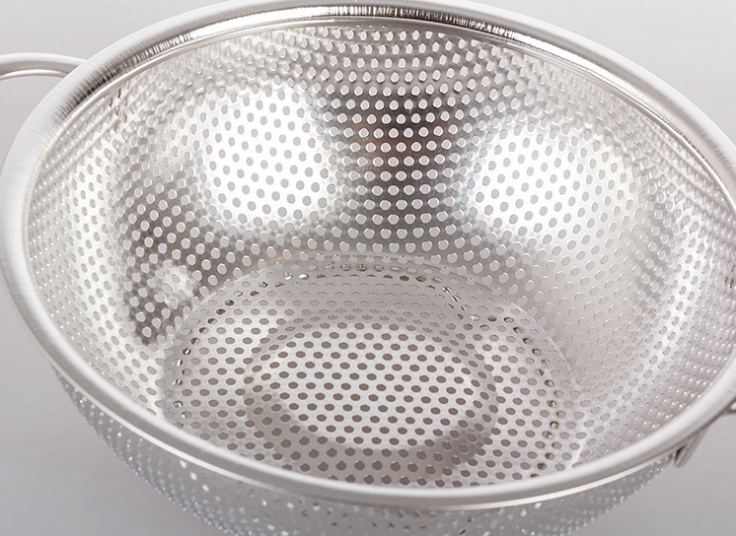 پکیج شش عددی آبکش استیل QINGQING