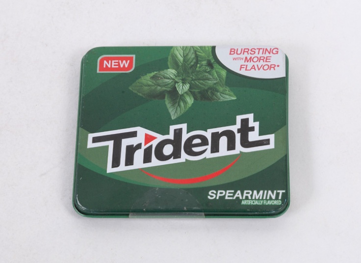 آدامس Trident جعبه فلزی
