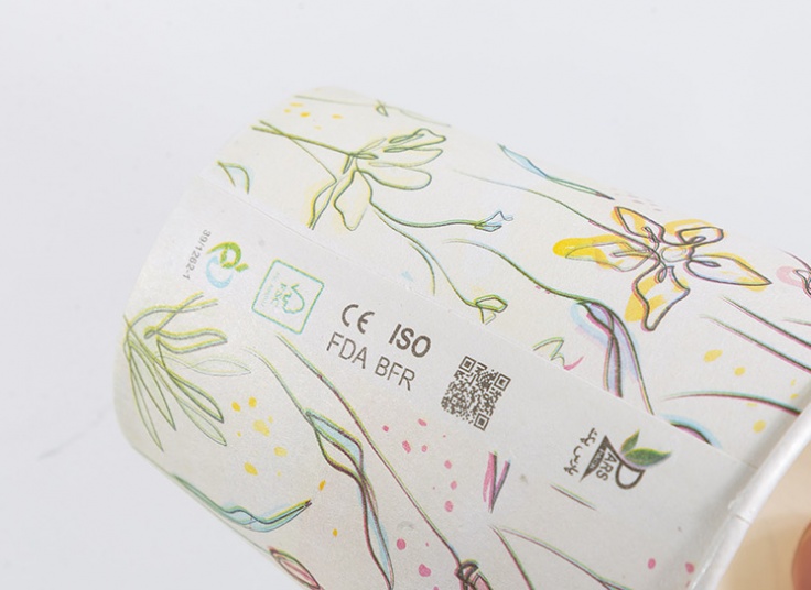 لیوان یکبار مصرف کاغذی بسته 50 عددی