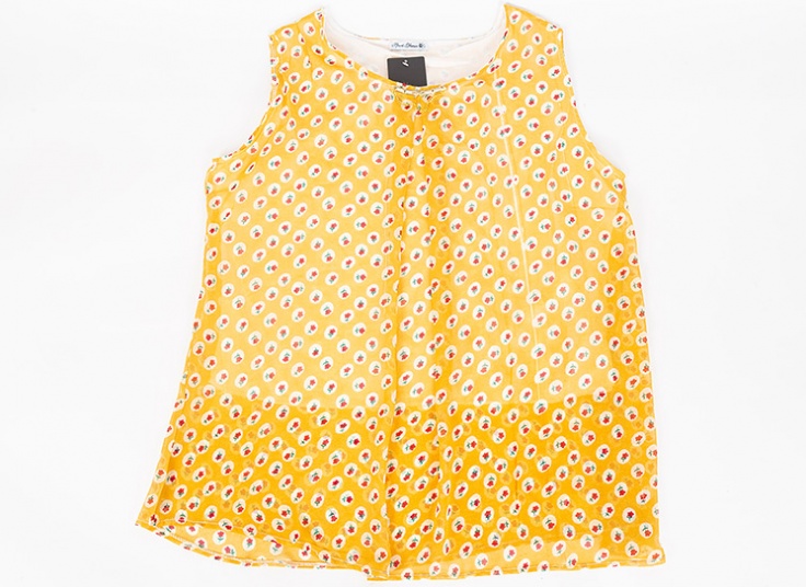 تاپ طرح دار حریر زنانه