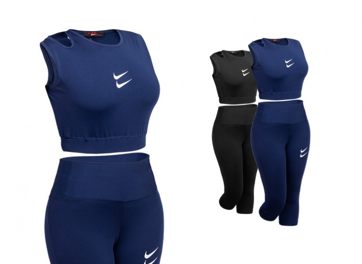 ست نیم تنه شلوارک اسپرت Nike