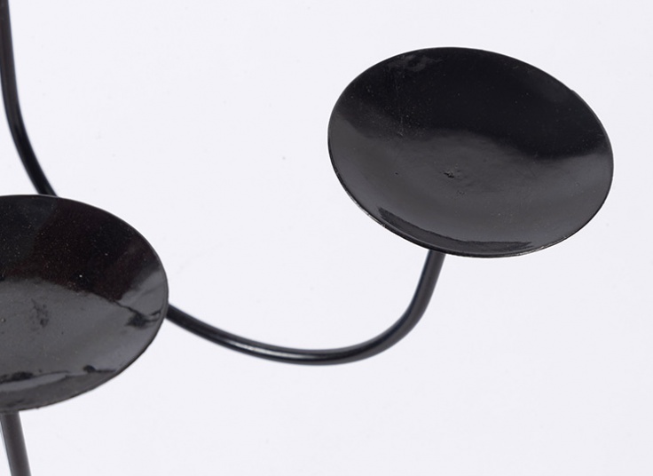 شمعدان دیواری فلزی