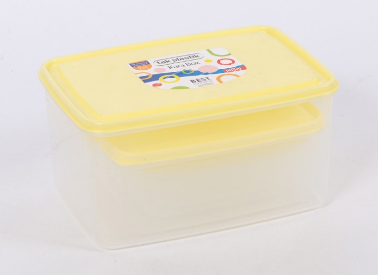 ظروف فریزری 4 تکه Kara Box تک پلاستیک