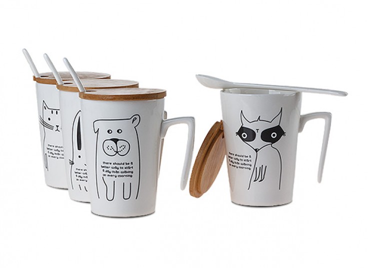 ماگ سرامیکی درب دار Lifestyle