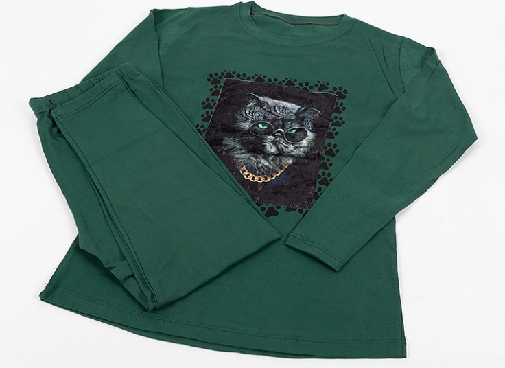 تیشرت شلوارک زنانه طرح دار