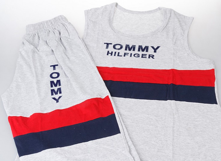 حلقه ای و شلوارک مردانه طرح TOMMY