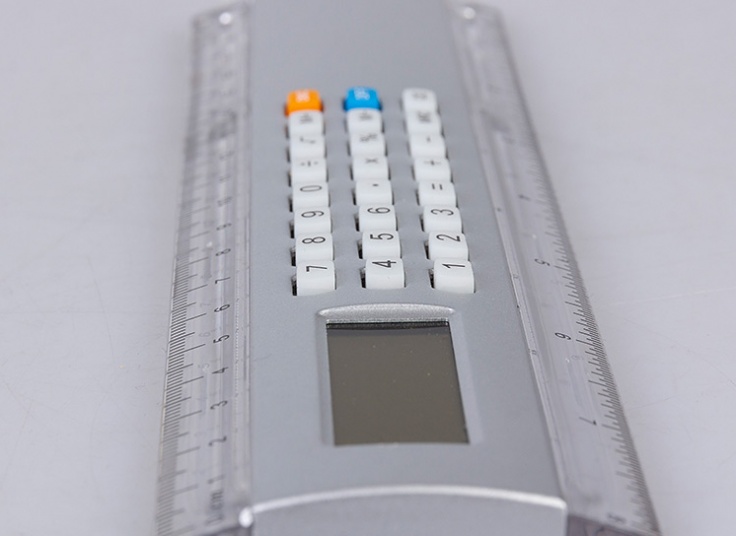 خط کش ماشین حساب دار