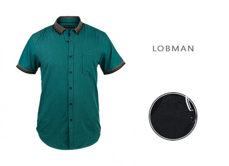 پیراهن مردانه آستین کوتاه LOBMAN