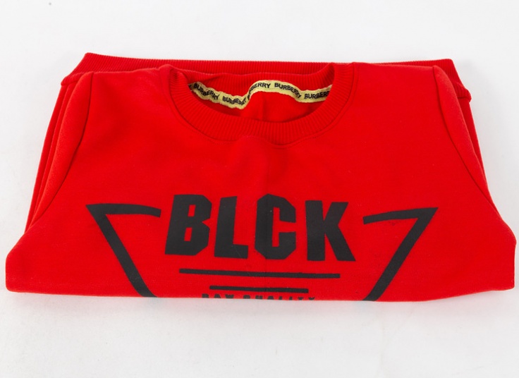 بلوز پسرانه تو کرکی طرح Burberry