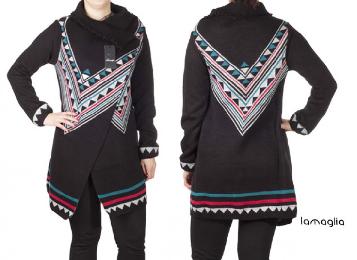 پانچو بافت اسپرت Lamaglia