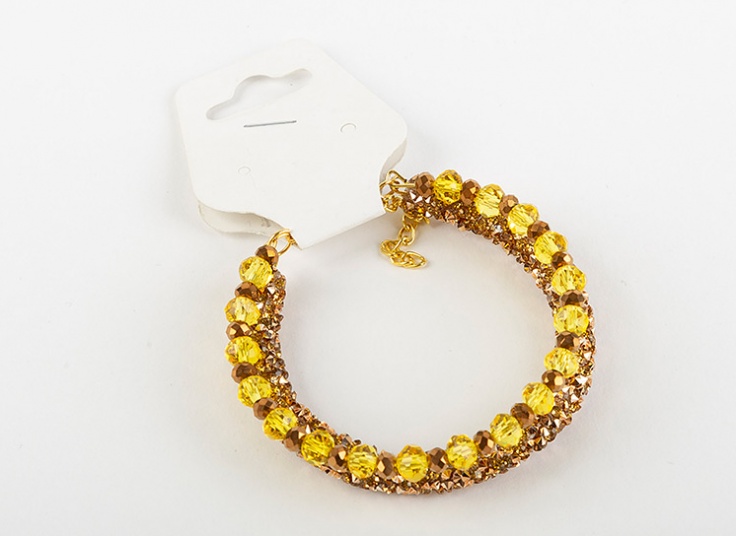 دستبند طرح کریستال