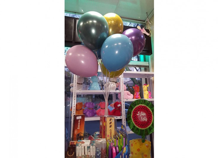 پکیج بادکنک پایه دار فروشگاه لاله