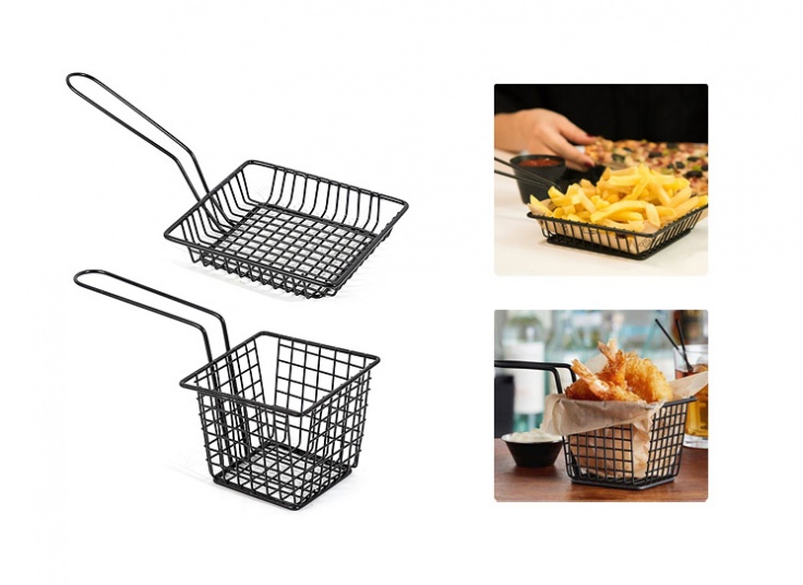 سبد سرو سیب زمینی