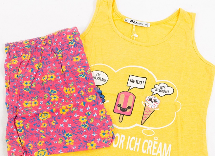 تاپ شورتک طرح بستنی FB Sister