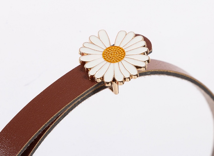 کمربند زنانه طرح گل بابونه