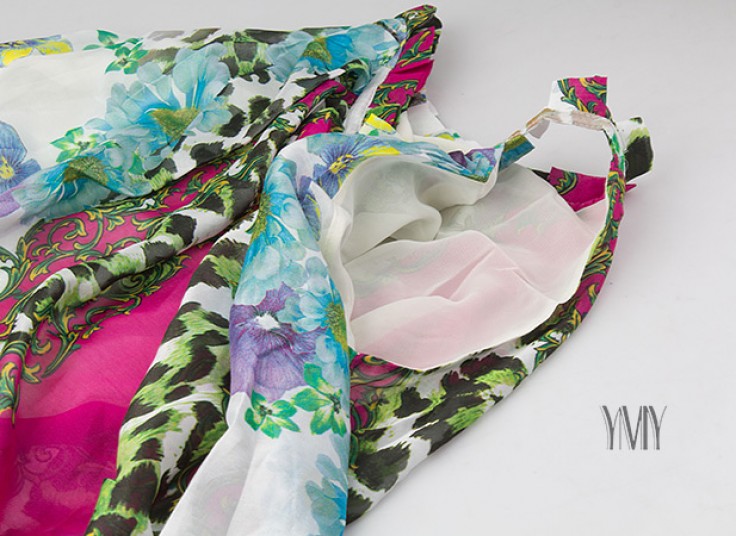 پیراهن زنانه طرح دار YMY