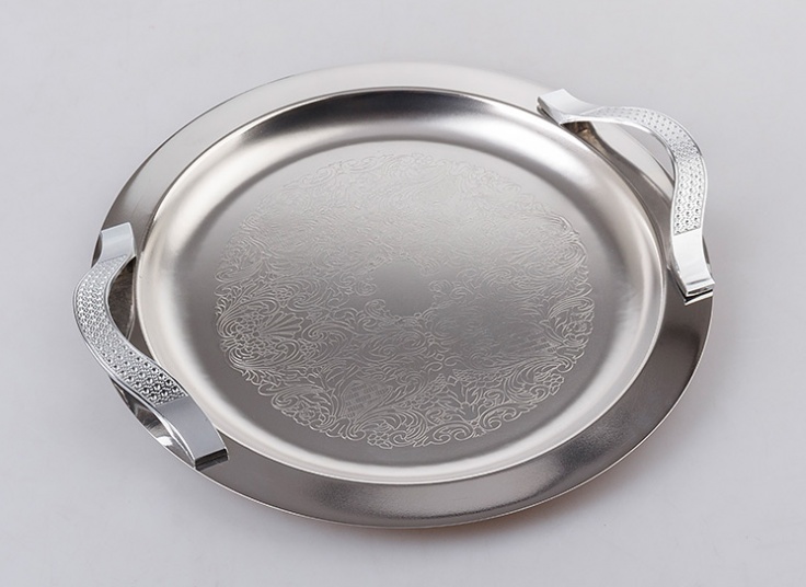 سینی استیل پذیرایی AYRAL