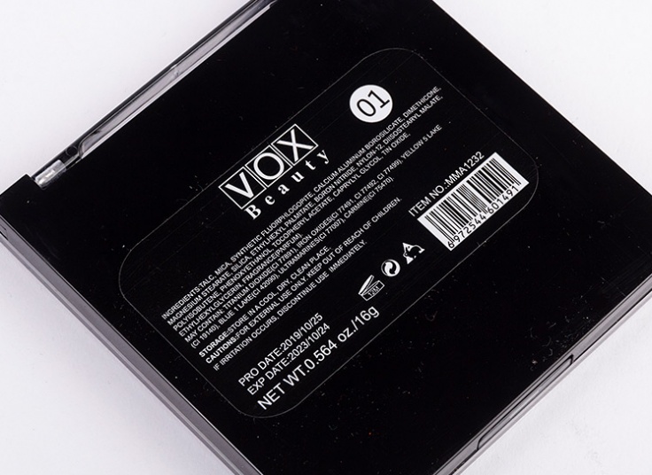 پالت 16 رنگی سایه چشم VOX