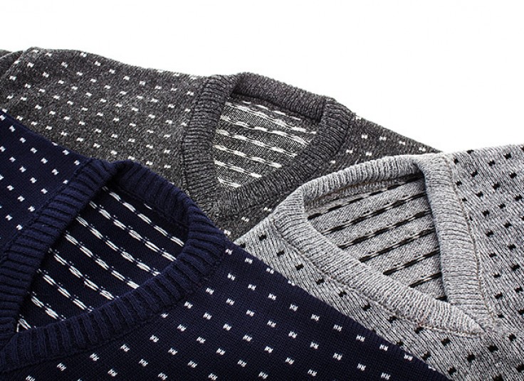 پلیور بافت یقه گرد