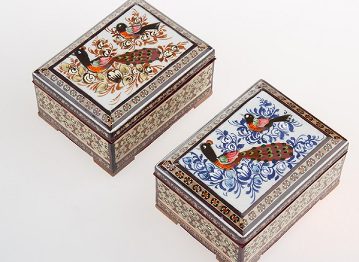 جعبه خاتم کاری