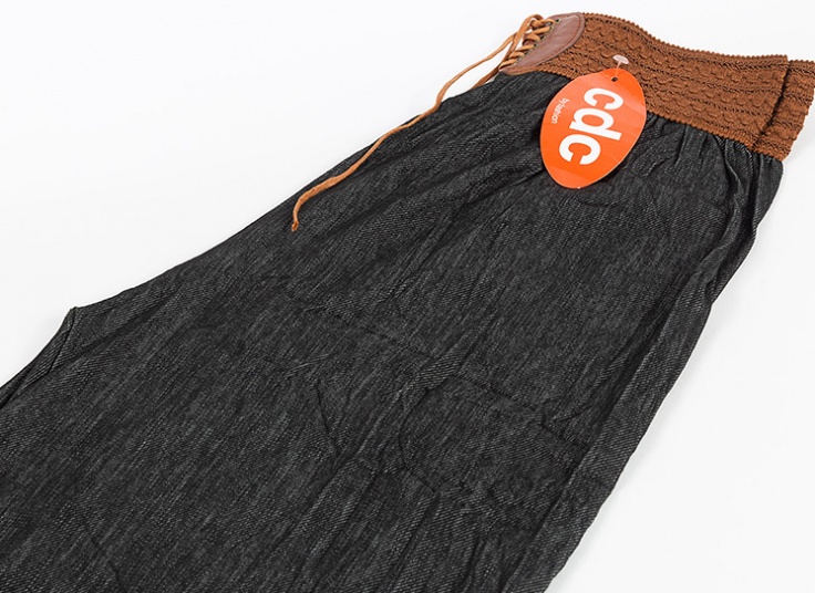 دامن شلواری طرح جین