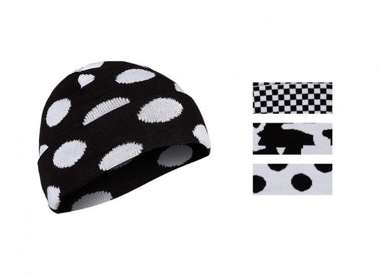 کلاه بافت طرحدار