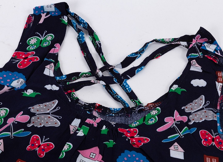 تاپ شلوارک نخی طرحدار