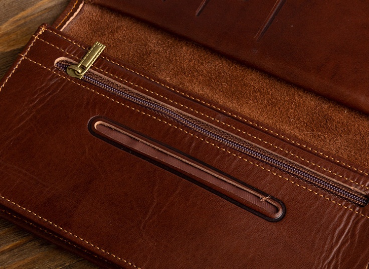 کیف پول چرم طبیعی CLASSIC