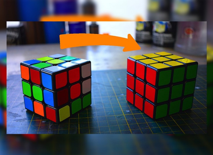 کارگاه آموزش مکعب روبیک در مرکز تخصصی نگاه ریاضی