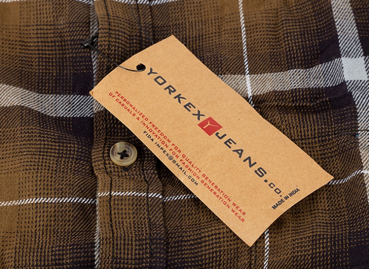 پیراهن مردانه چهارخانه Yorke-x-jeans