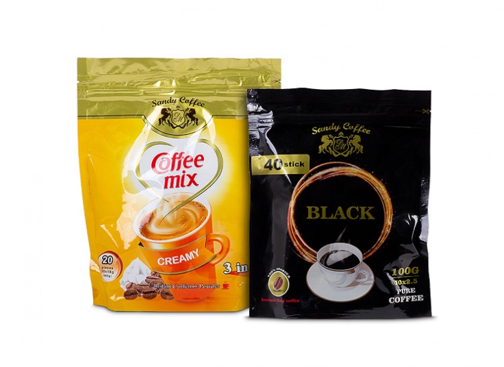 انواع پکیج قهوه فوری Sandy