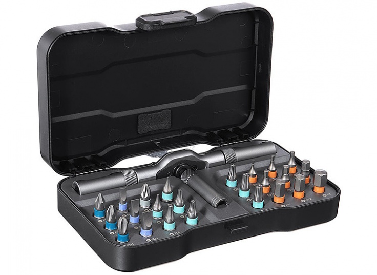 آچار بکس و پیچ گوشتی جغجغه ای 24 عددی Xiaomi DUKA