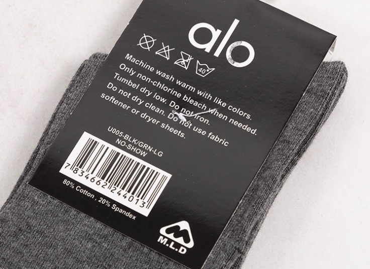 جوراب اسپرت ساق بلند طرح Alo