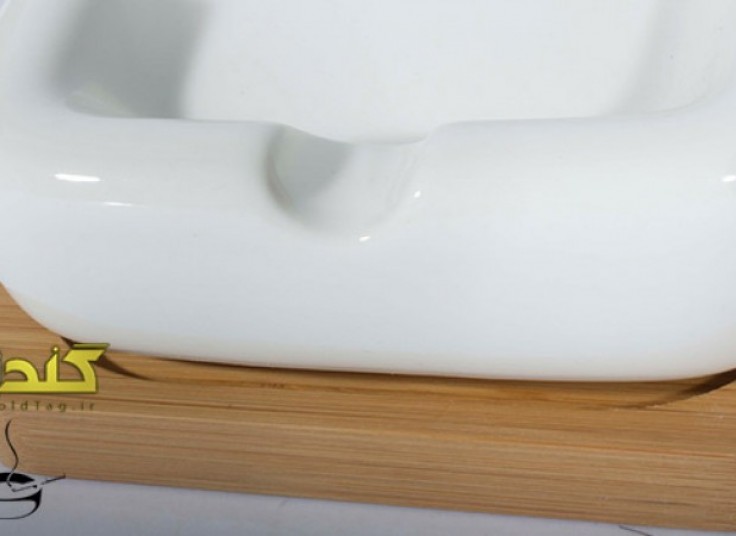 زیر سیگاری لوکس با پایه چوبی