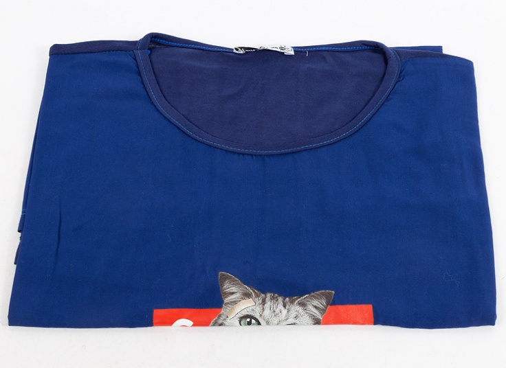 تیشرت زنانه طرح گربه