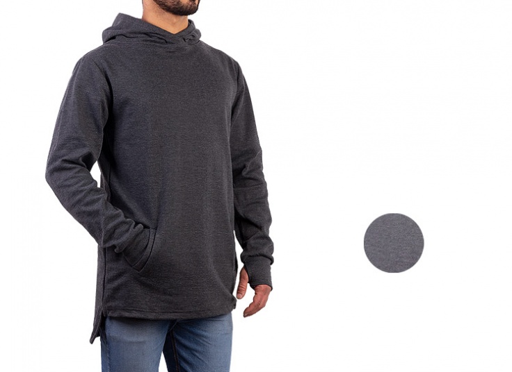 هودی بلند مردانه unlabored