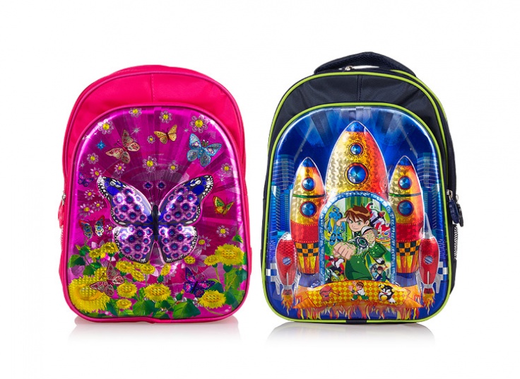 کیف کوله کارتونی طرح برجسته