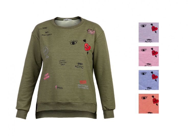 بلوز آستین بلند زنانه Fantasy designs